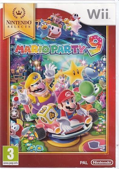 Mario Party 9 Nintendo Selects - Nintendo Wii (B Grade) (Genbrug)